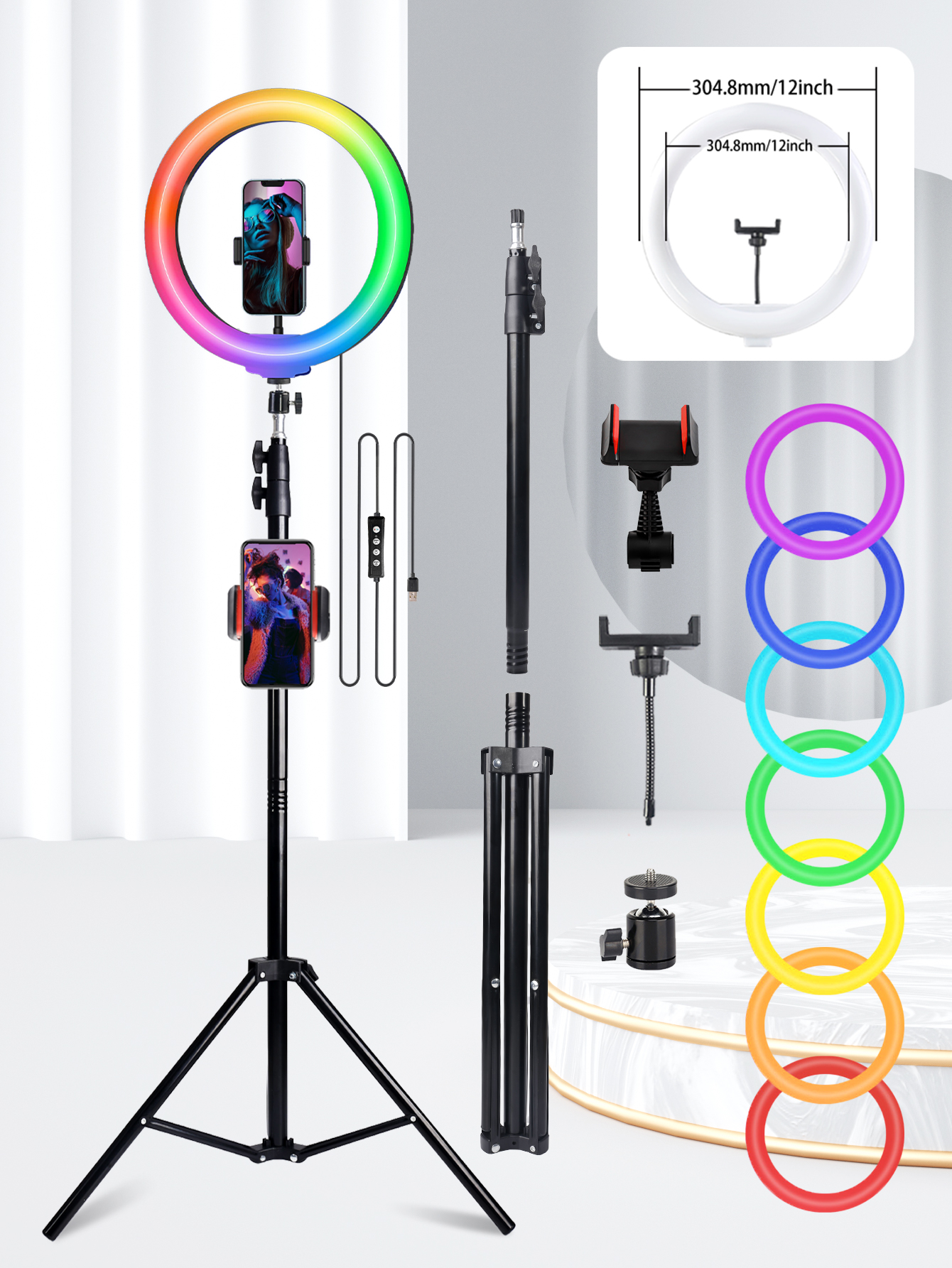Photography Lighting Effects - A 10 Inch Professional Selfie Ring