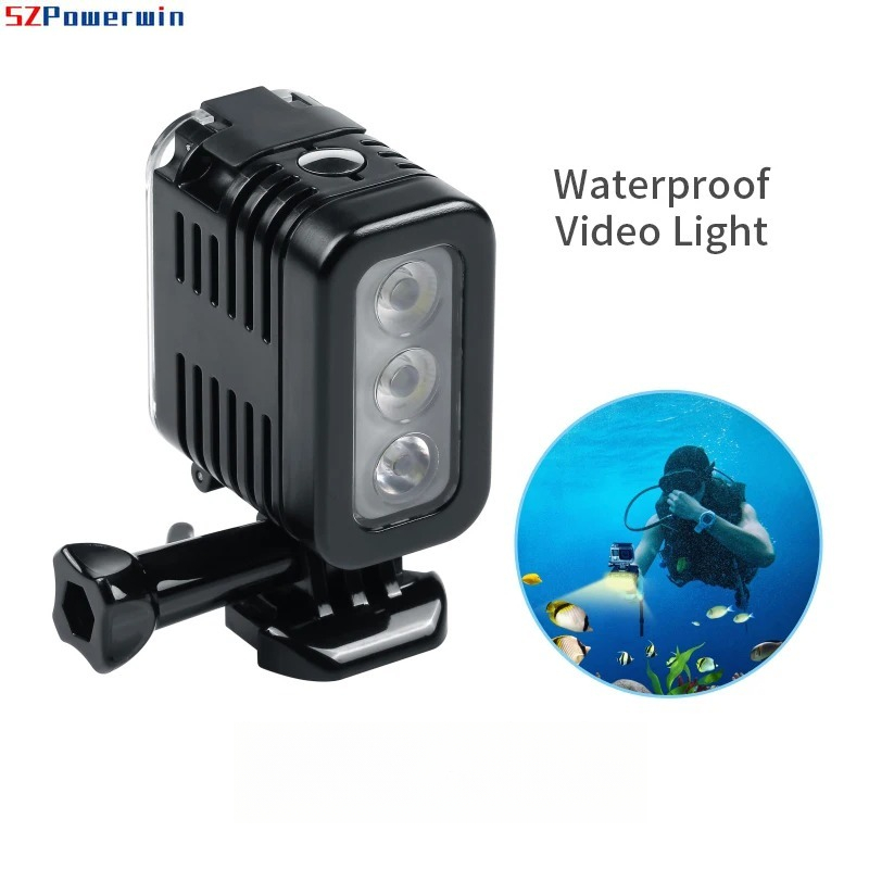 Photography Led Lighting Kit - 45 Meters Waterproof Video LED Diving