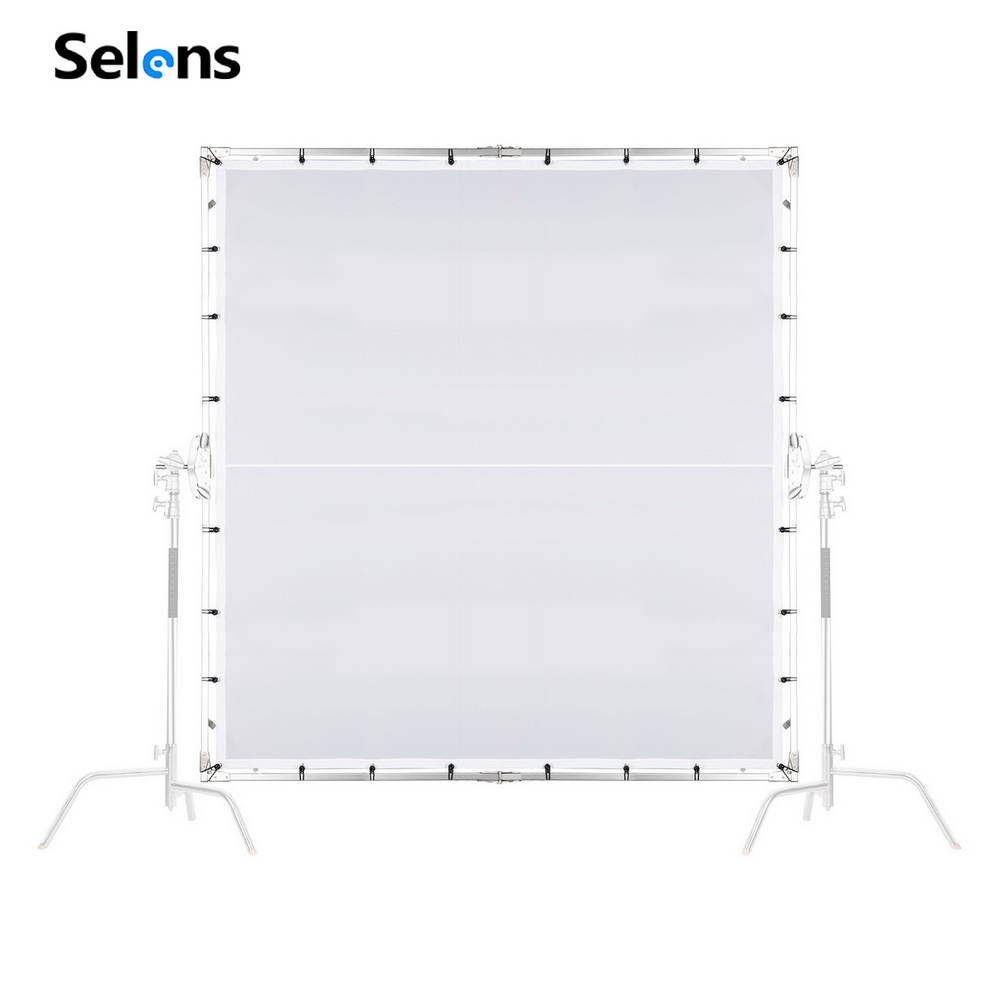 Photography Video Lighting Kit - Selens Foldable 1.5/2/2.4M Soft Light Screen