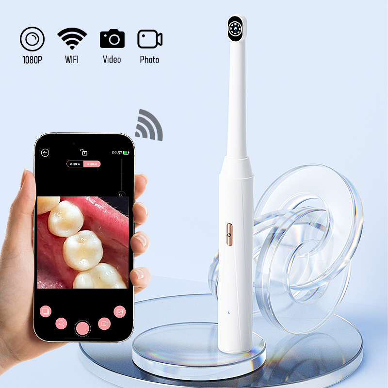 Photography Lighting Gear - Visual Wireless Oral Camera for iPhone/Android