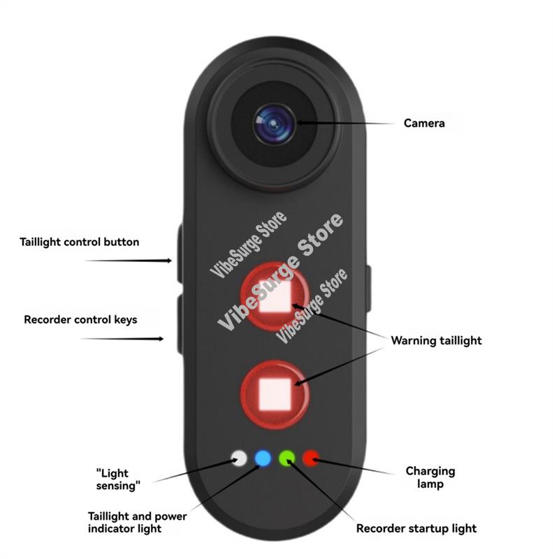ABWY-Bike Camera 1080P HD With - Photography Lighting Gear incelemesi ve fiyatı