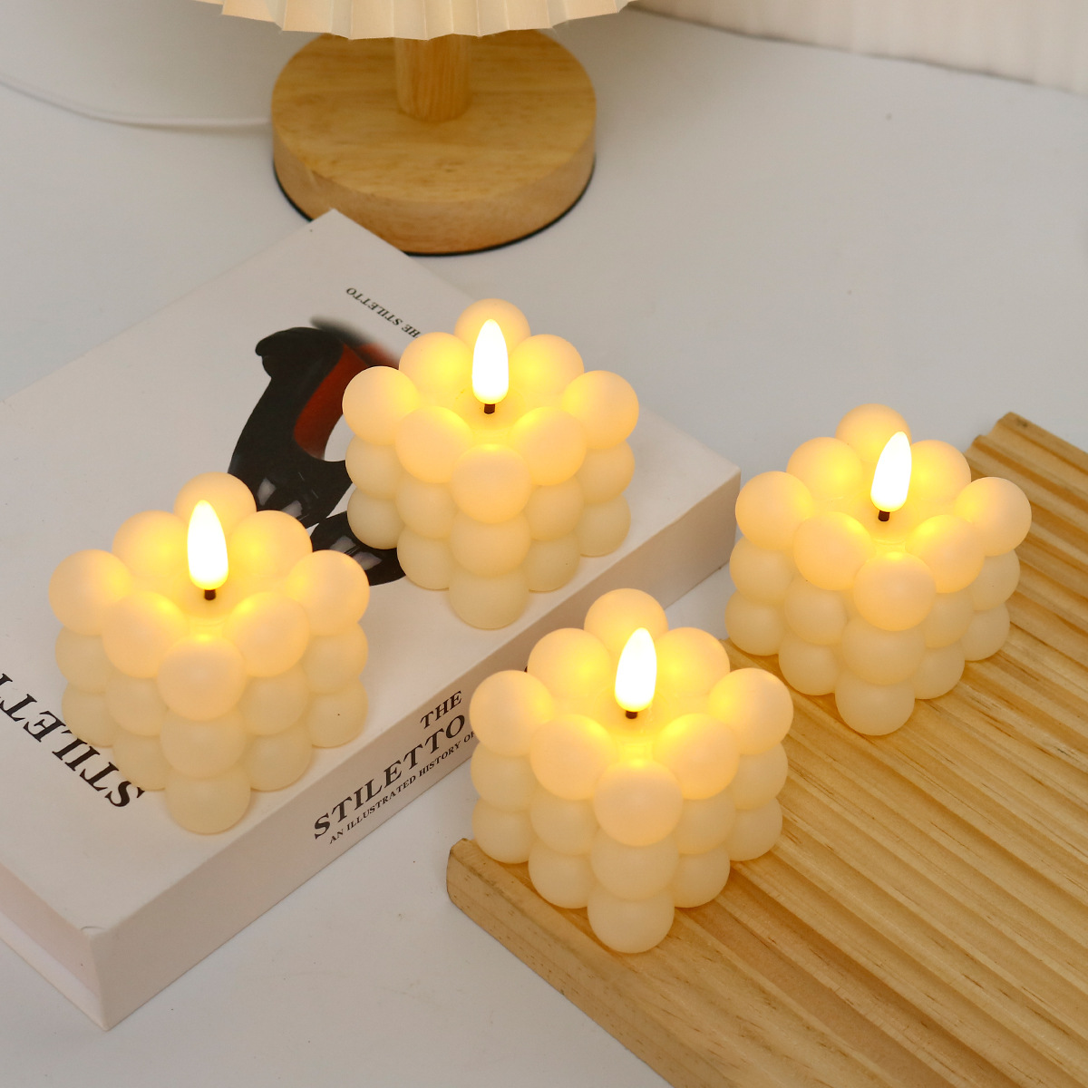 Led Candle  Cube for Wedding,  - Lighting In Photography incelemesi ve fiyatı