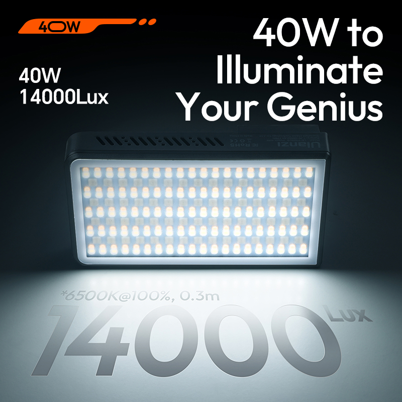 Ulanzi P40 Bi/ RGB 40W Portabl - Photography Lighting Rgb incelemesi ve fiyatı