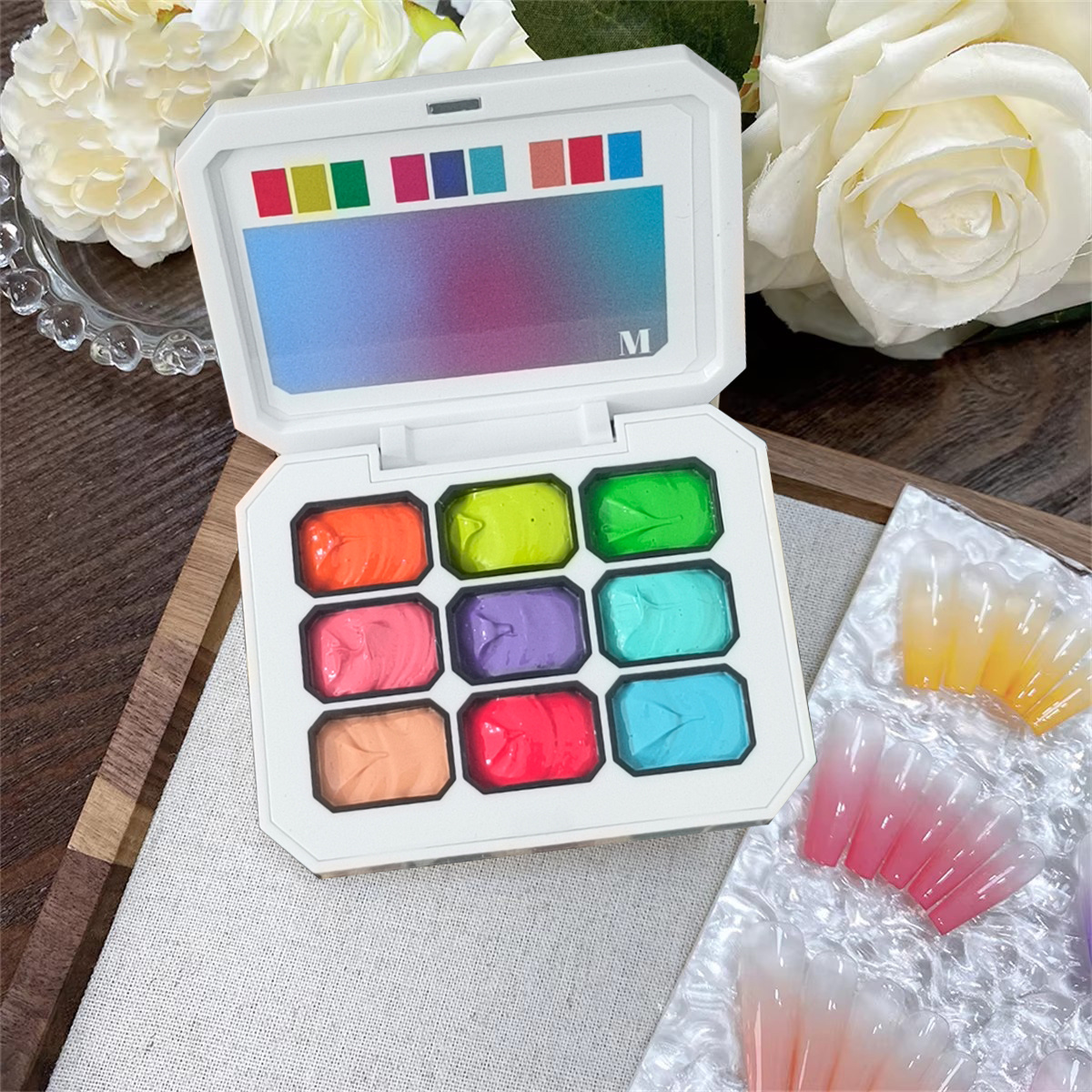1pc 9-color solid nail polish  - Photography Lighting Gel incelemesi ve fiyatı