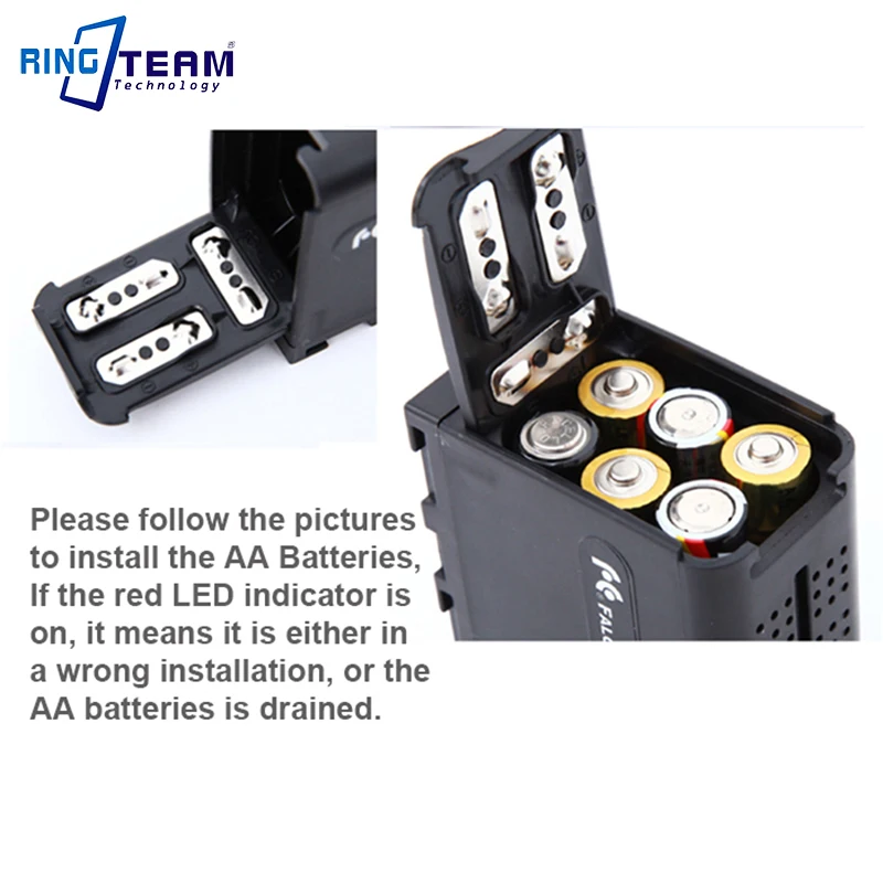 BB-6 BB6 Battery Box Case for  - Video Light Panel Led incelemesi ve fiyatı