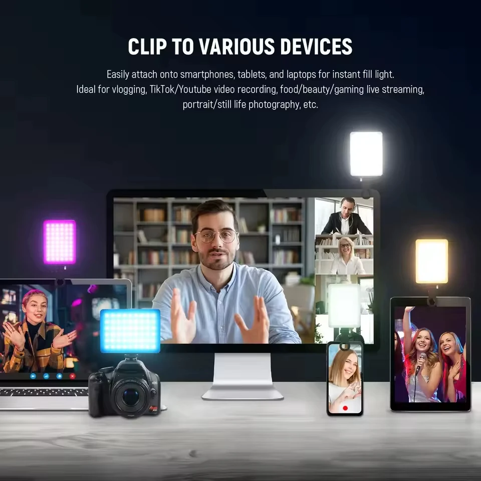 Mini RGB LED Fill Light Portab - Photography Lighting Rgb incelemesi ve fiyatı