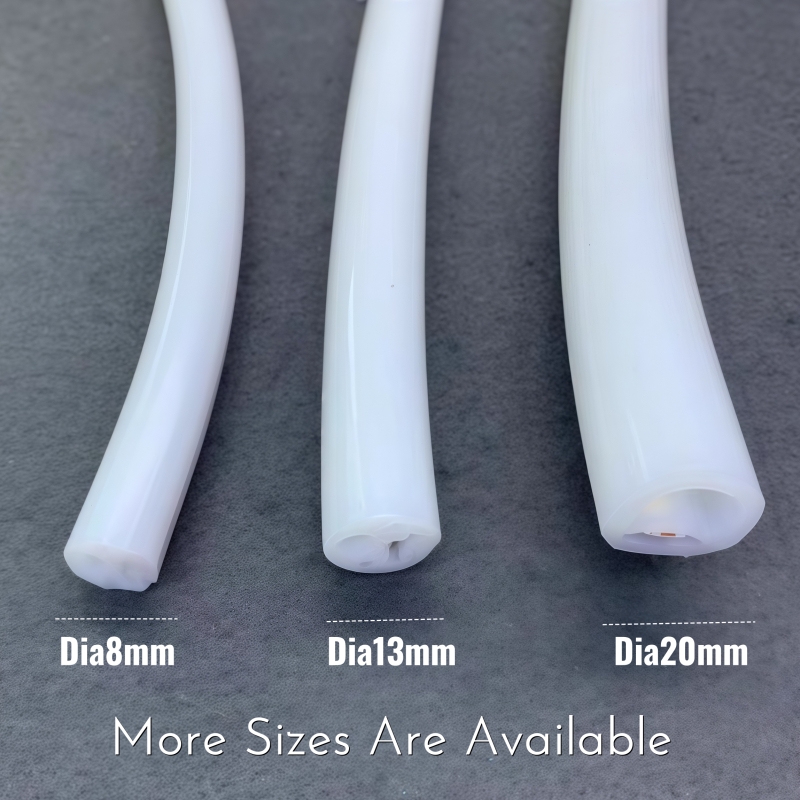Dia8/10mm Round LED Neon Strip - Diffusion Material Roll incelemesi ve fiyatı