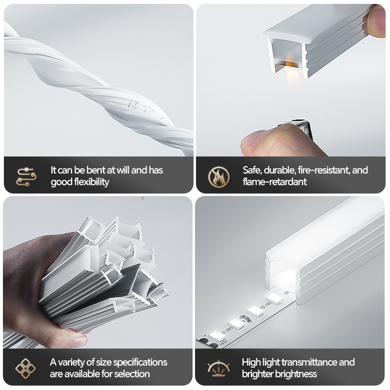 Flexible Silicone LED Channel  - Diffusion Material Roll incelemesi ve fiyatı
