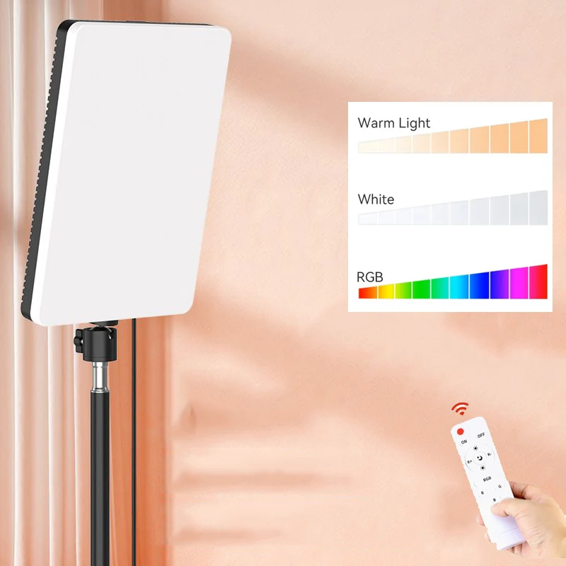 10IN RGB LED Video Light Remot - Video Light Panel Led incelemesi ve fiyatı