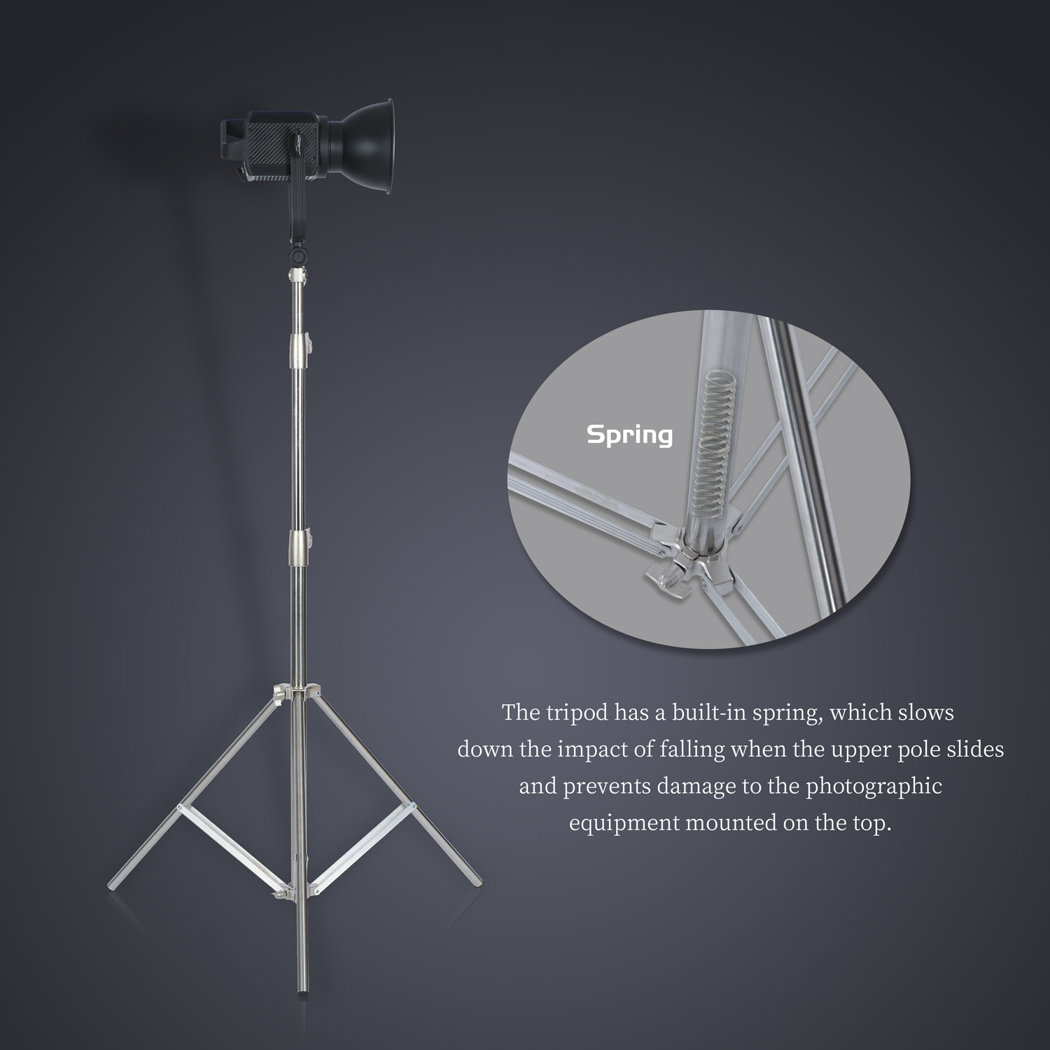 SH 2.8M Stainless Steel Light  - Photography Lighting System incelemesi ve fiyatı