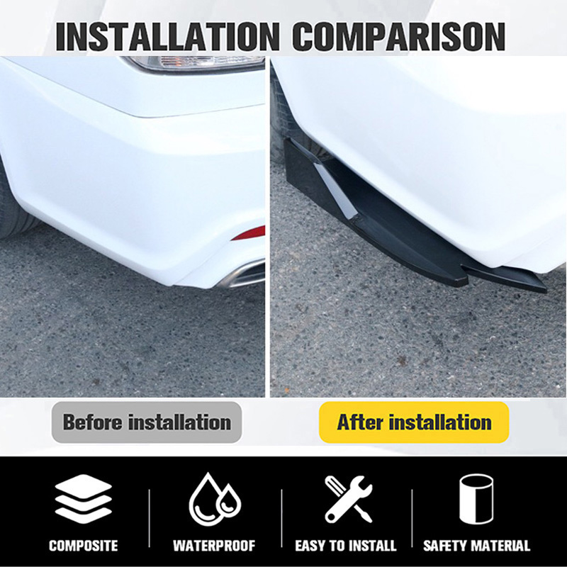 Pair Universal Car Rear Bumper - Diffusion Material Roll incelemesi ve fiyatı