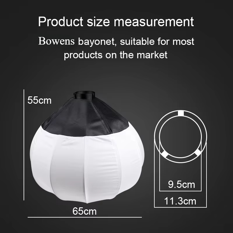 65cm 55cm Globe Lantern Softbo - Globe Modifier Round incelemesi ve fiyatı