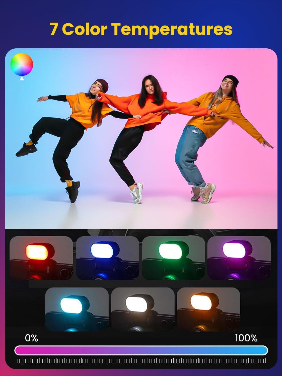 AOCHUAN Mini RGB Magnetic Fill - Photography Lighting Rgb incelemesi ve fiyatı
