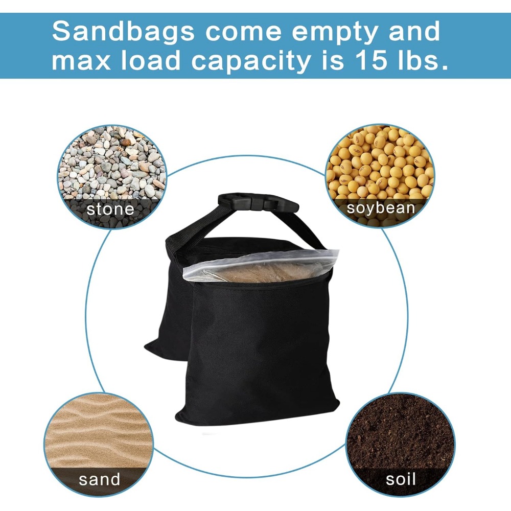 Heavy Duty Sandbags with PE Li - Light Stand Sandbag incelemesi ve fiyatı
