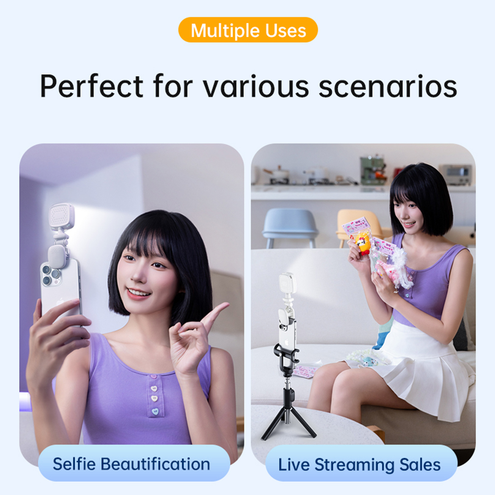 Portable LED Selfie Light Came - Photography Lighting Effects incelemesi ve fiyatı
