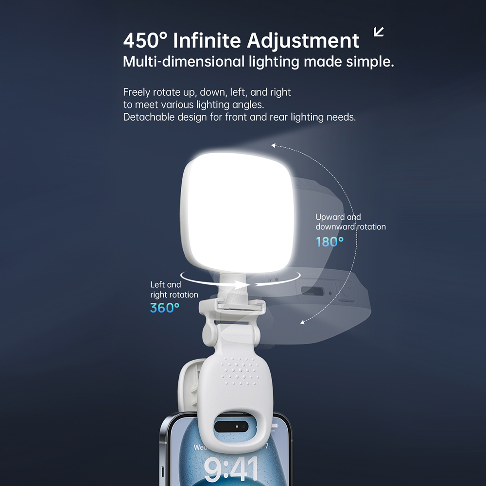 Portable LED Selfie Light Came - Photography Lighting Effects incelemesi ve fiyatı