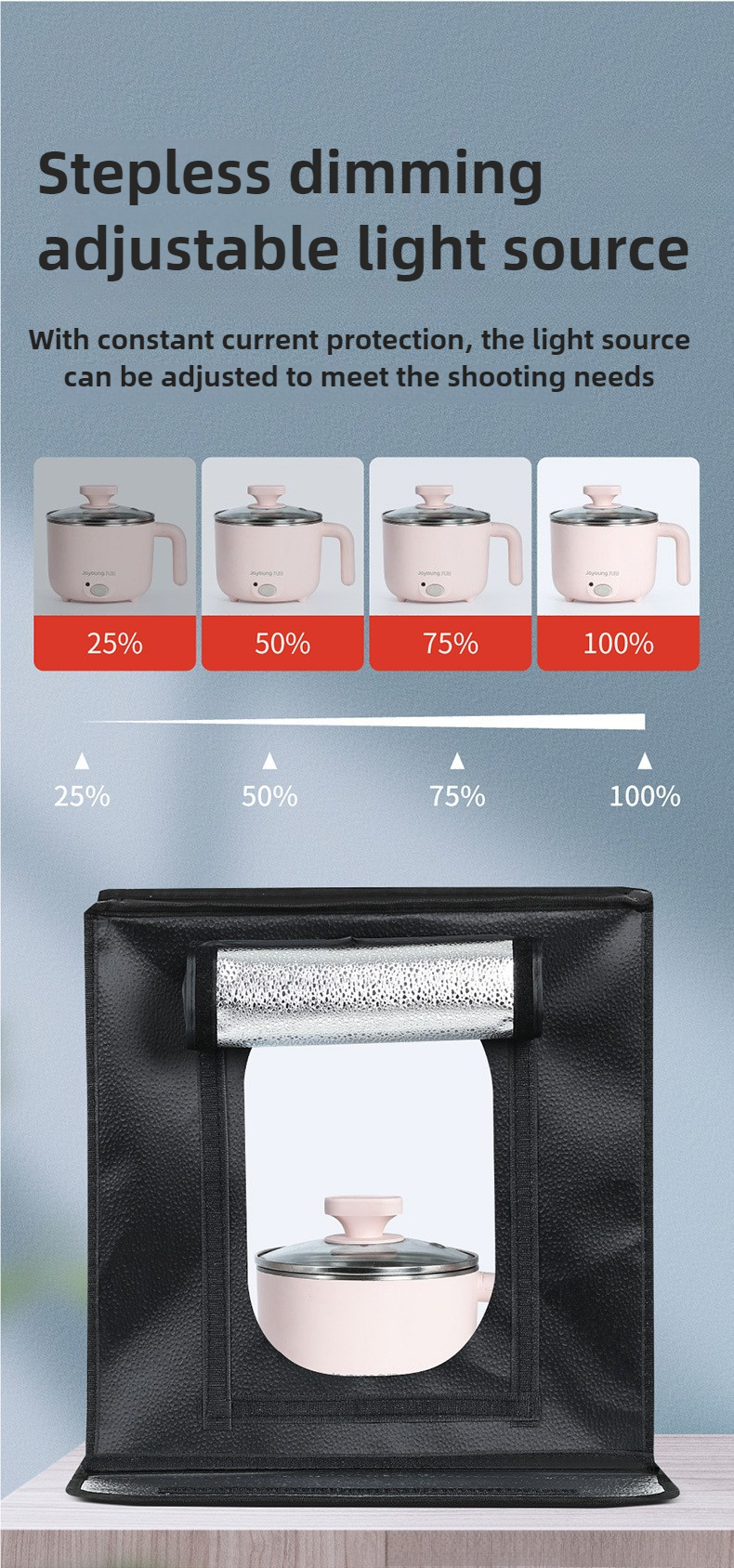 40cm Photography LED Studio Li - Photography Lighting Case incelemesi ve fiyatı