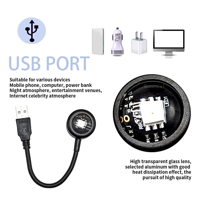 LED USB Sunset Lamp Projector  - Photography Lighting Rgb incelemesi ve fiyatı