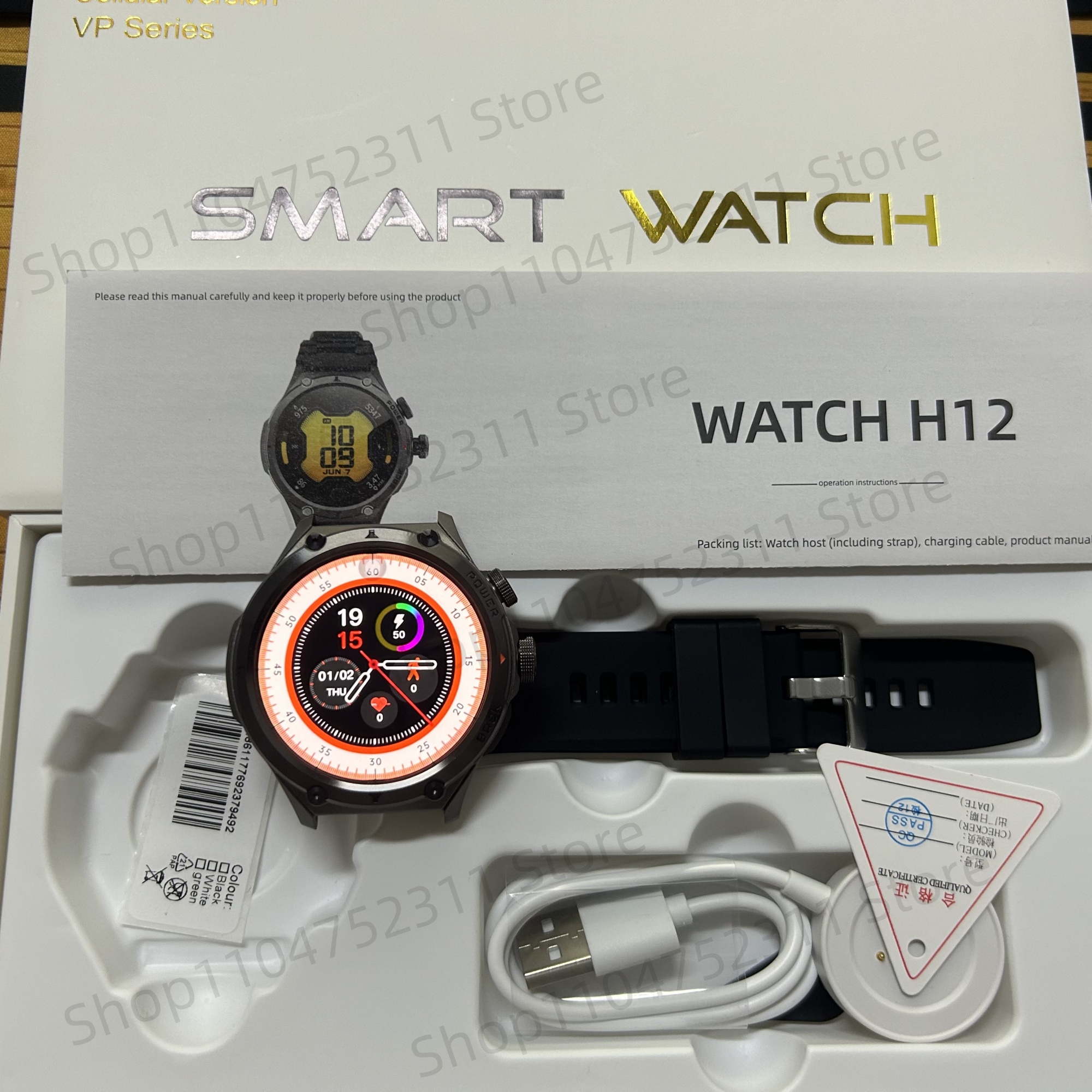 H12 Smartwatch 4G LTE Smart Wa - Photography Lighting Gel incelemesi ve fiyatı
