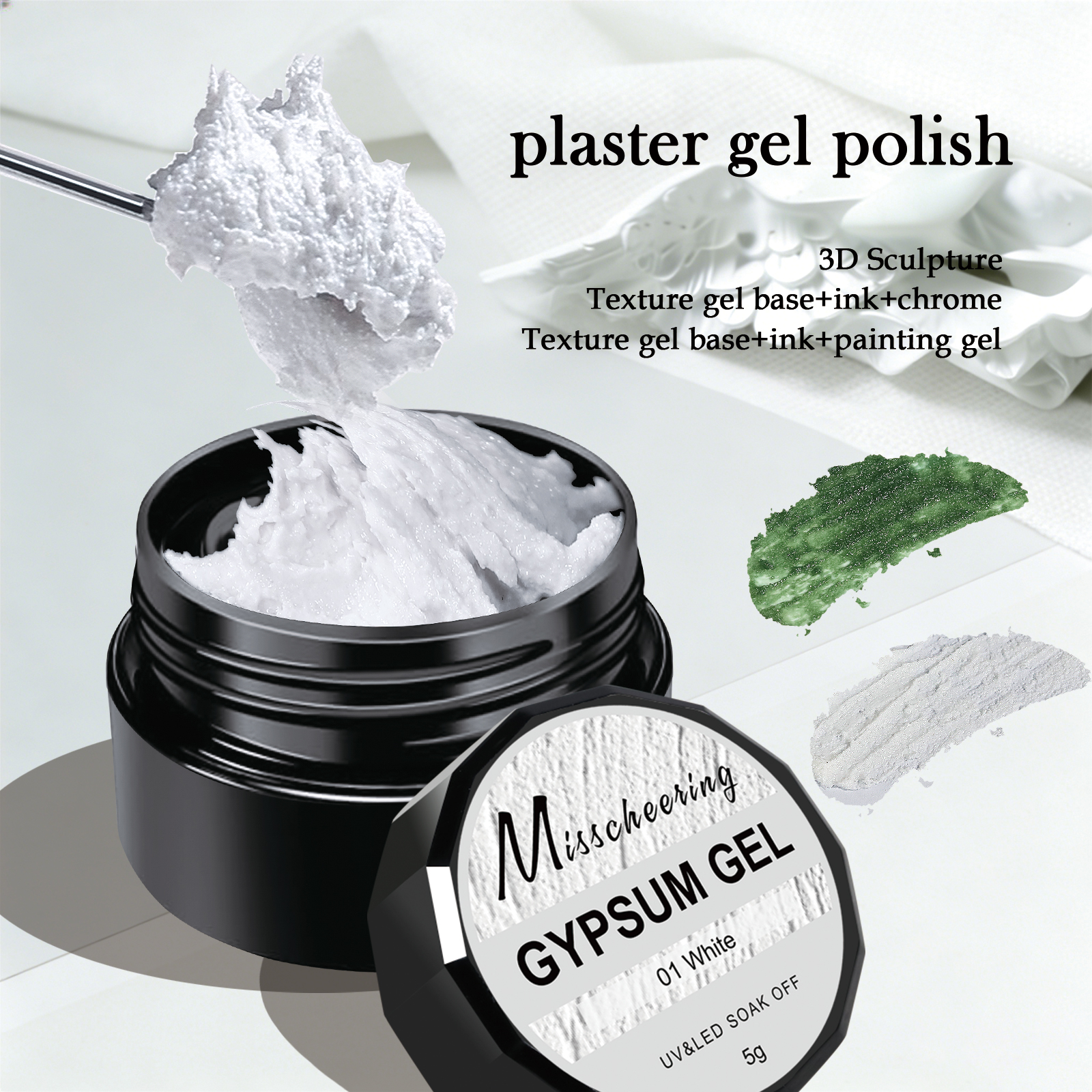 5g Solid Gypsum Painting Nail  - Photography Lighting Gel incelemesi ve fiyatı