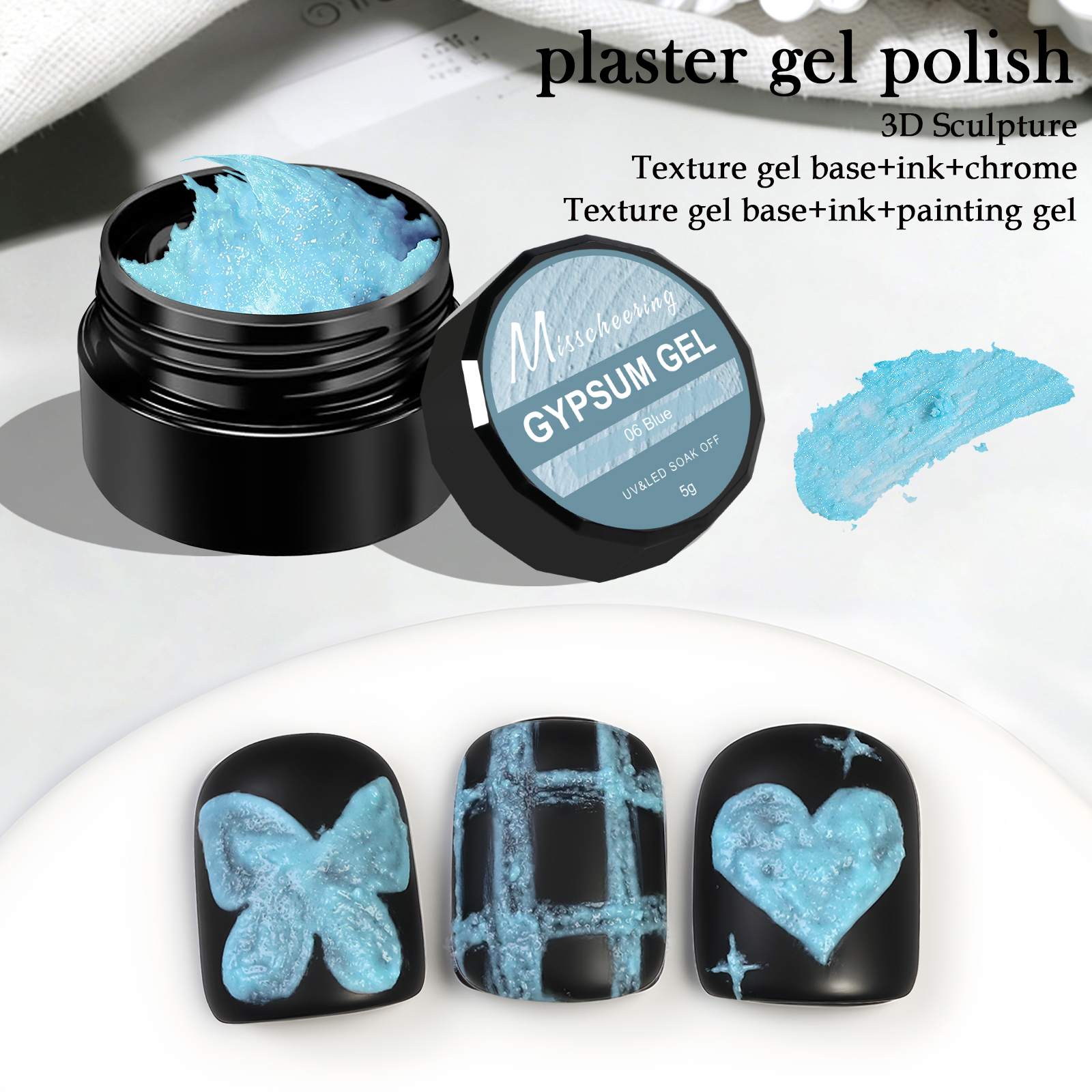 5g Solid Gypsum Painting Nail  - Photography Lighting Gel incelemesi ve fiyatı