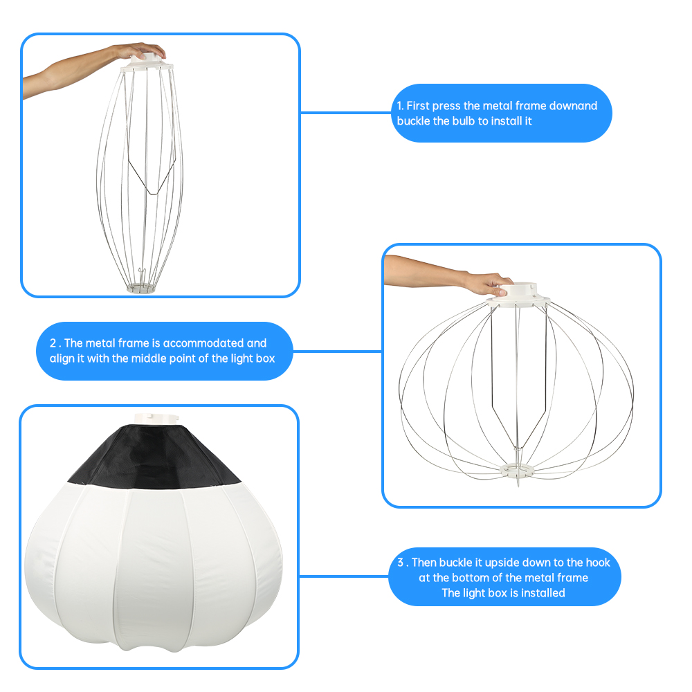65cm Globe Lantern Softbox Bow - Globe Modifier Round incelemesi ve fiyatı