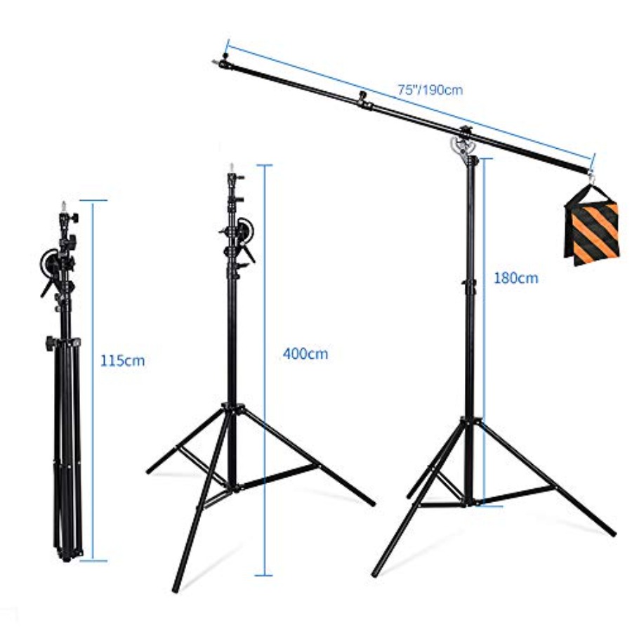 Max 13.2ft/400cm Two Way Adjus - Light Stand Sandbag incelemesi ve fiyatı