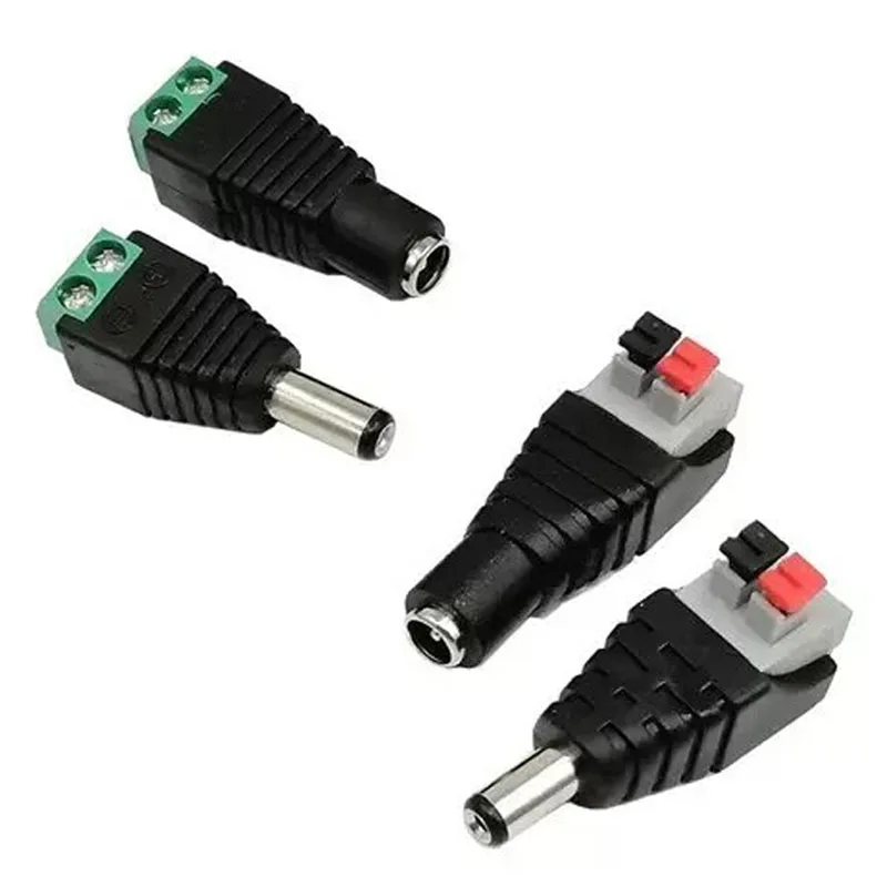 Female and Male DC Connectors  - Photography Led Lighting Kit incelemesi ve fiyatı