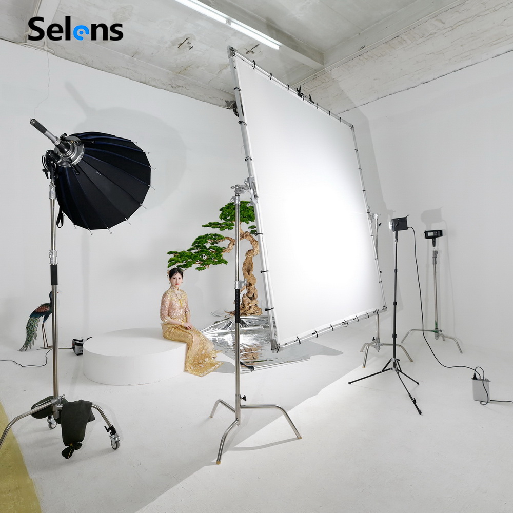 Selens Foldable 1.5/2/2.4M Sof - Photography Video Lighting Kit incelemesi ve fiyatı