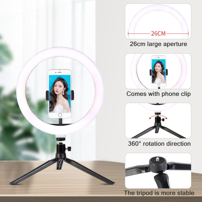 26cm 10 inch Led Ring Selfie L - Photography Lighting Effects incelemesi ve fiyatı
