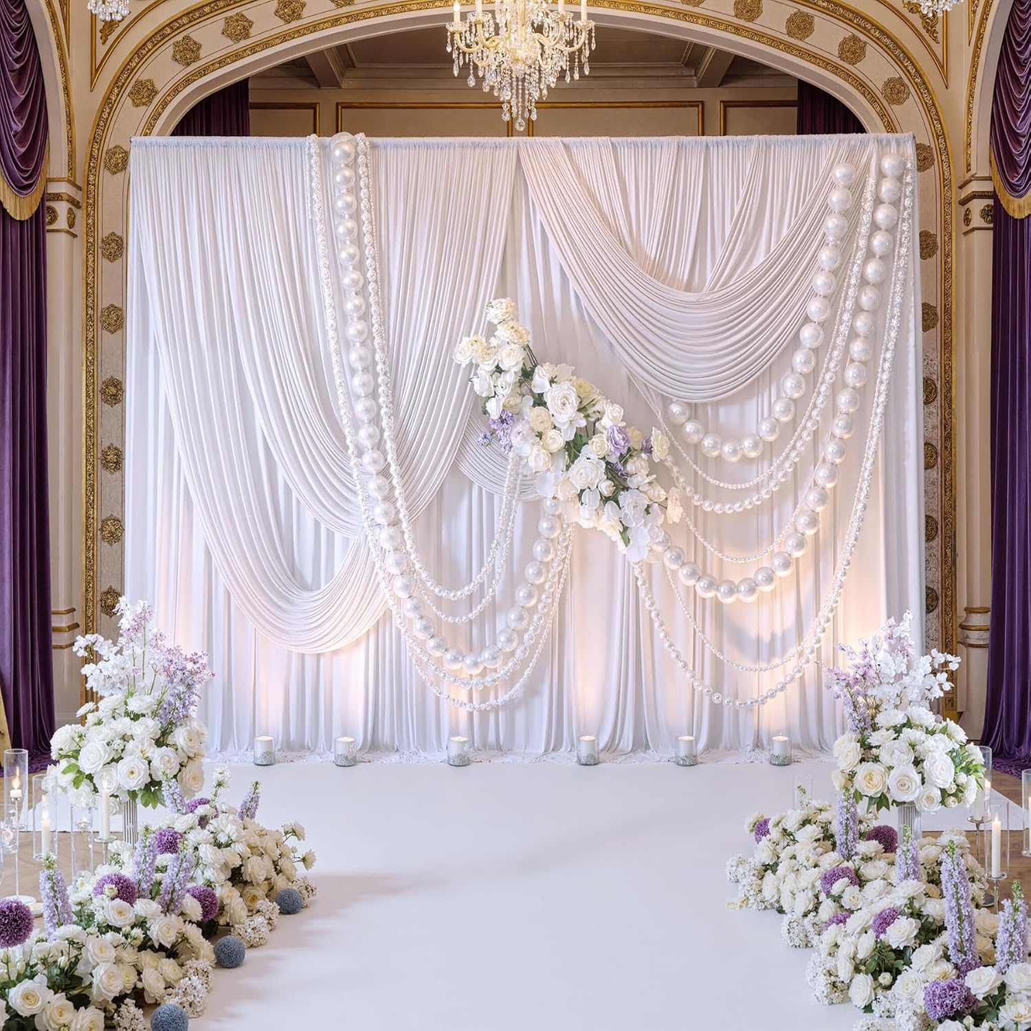 White Backdrop Curtains 10x10  - Lighting In Photography incelemesi ve fiyatı