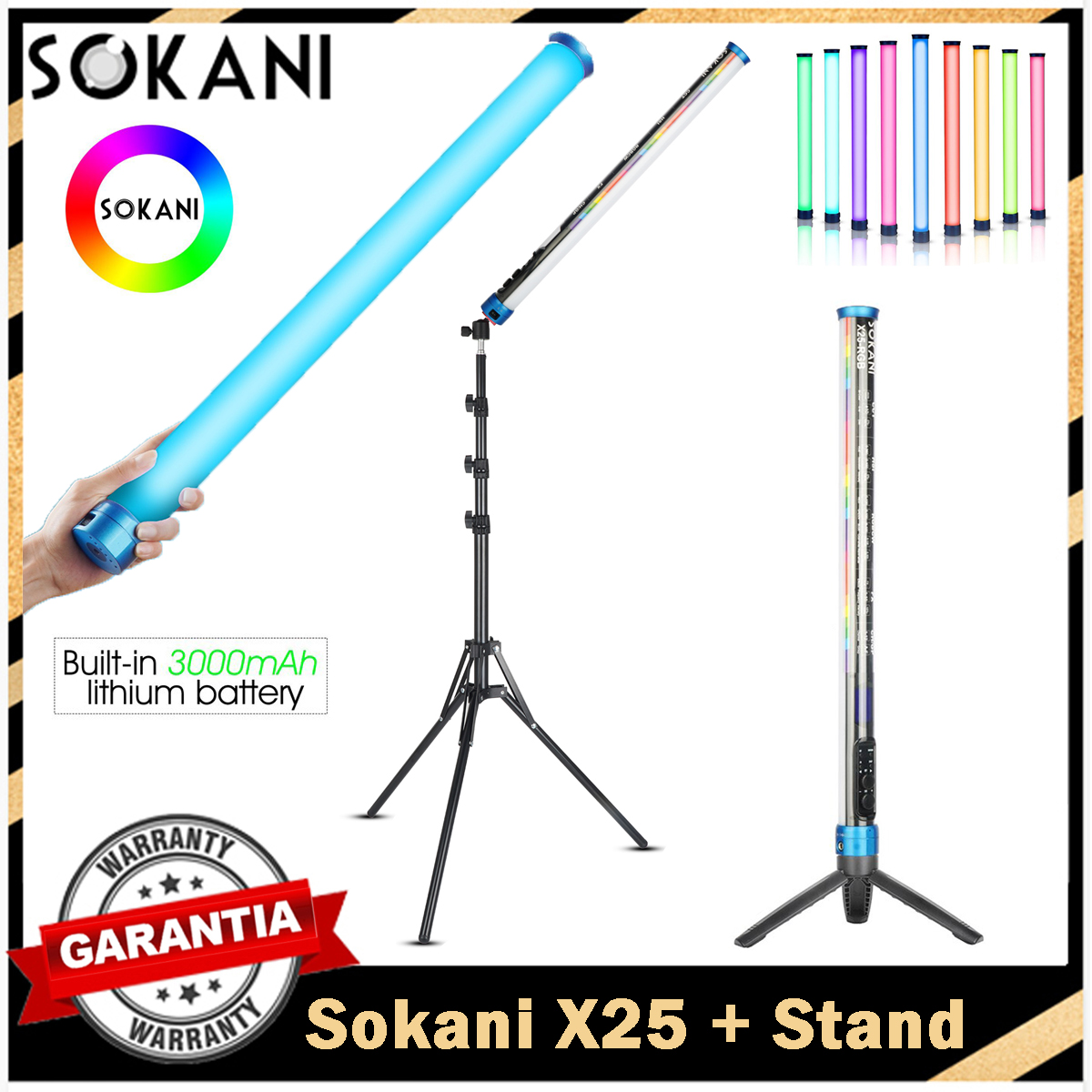Sokani X25 RGB LED Video Light - Photography Lighting Rgb incelemesi ve fiyatı