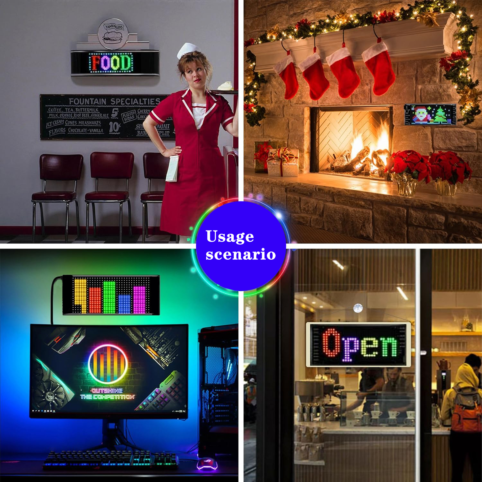 Programmable Flexible LED Sign - Video Light Panel Led incelemesi ve fiyatı