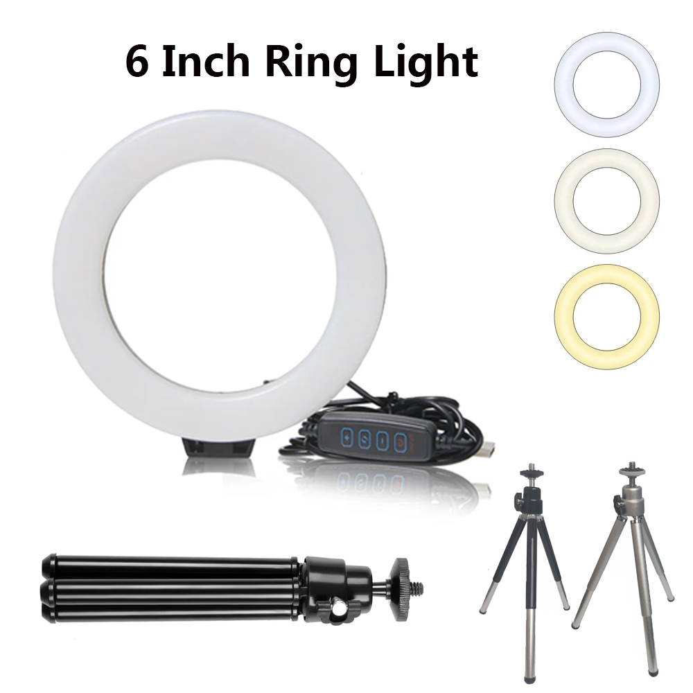 6 Inch Mini LED Selfie Ring Li - Photography Lighting Uk incelemesi ve fiyatı