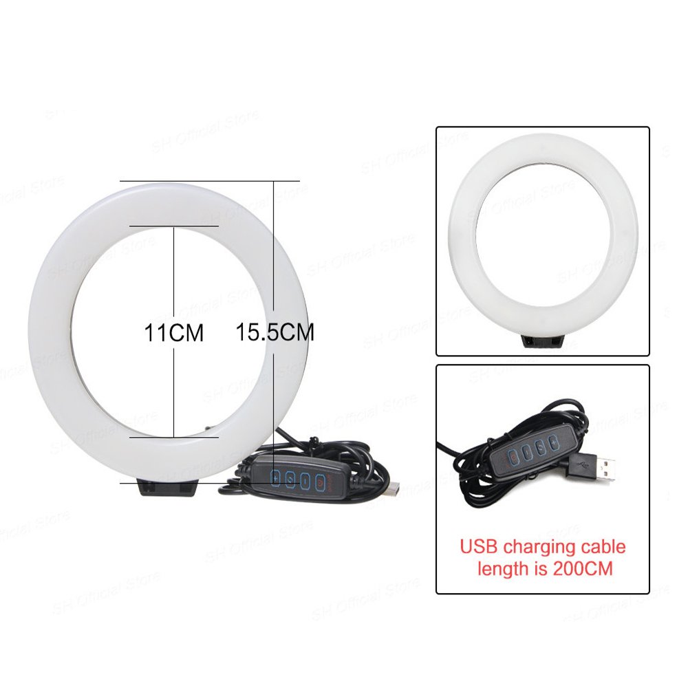 6 Inch Mini LED Selfie Ring Li - Photography Lighting Uk incelemesi ve fiyatı