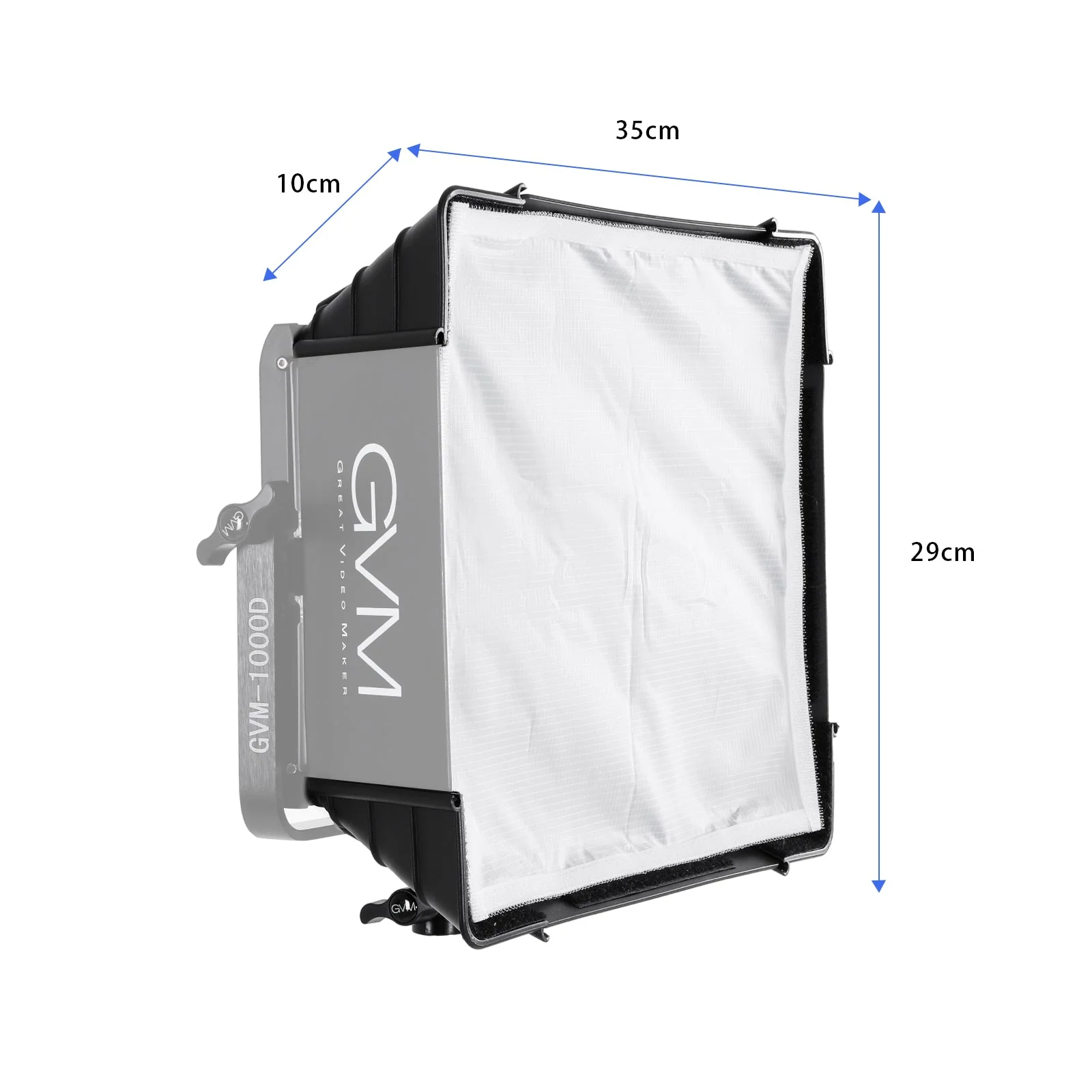 GVM Softbox Diffuser for 1000D - Video Light Panel Led incelemesi ve fiyatı