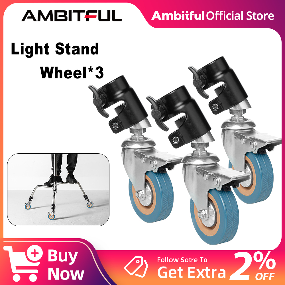 AMBITFUL 3Pcs C-Stand Swivel C - Photography Video Lighting Kit incelemesi ve fiyatı