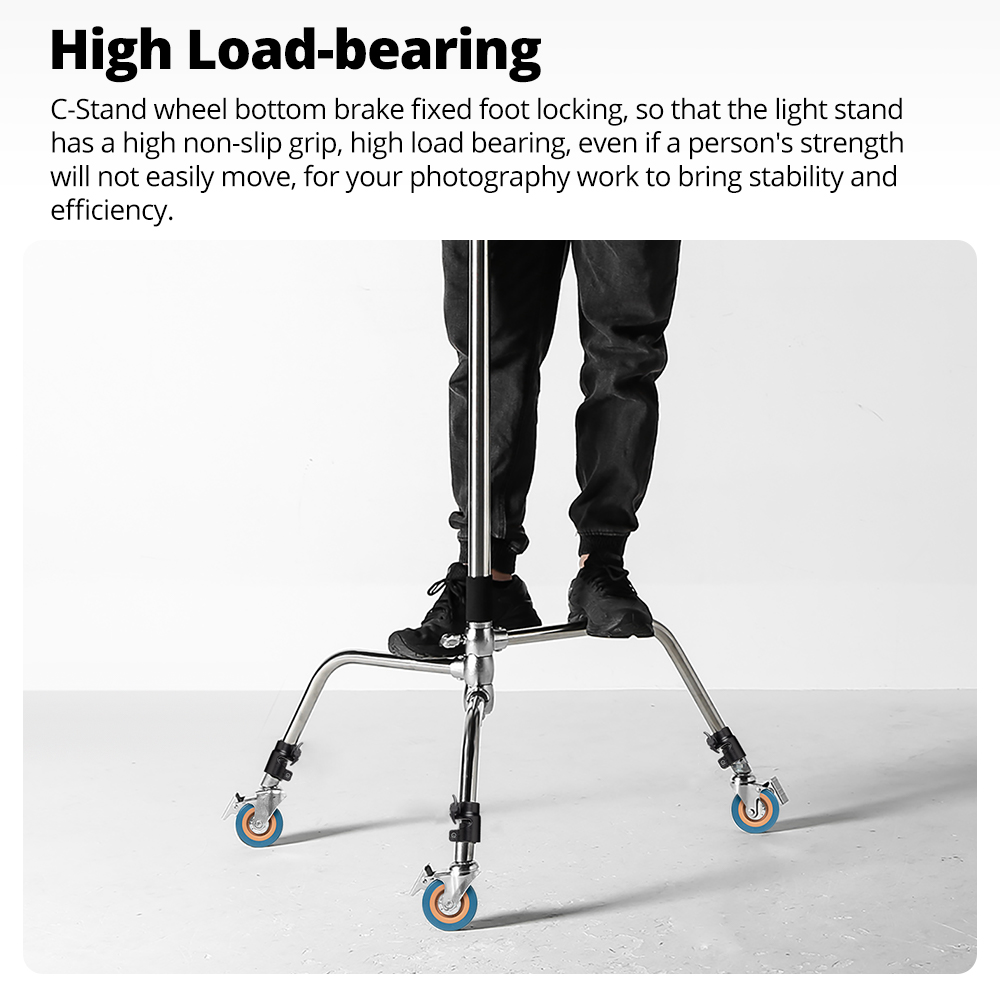 AMBITFUL 3Pcs C-Stand Swivel C - Photography Video Lighting Kit incelemesi ve fiyatı