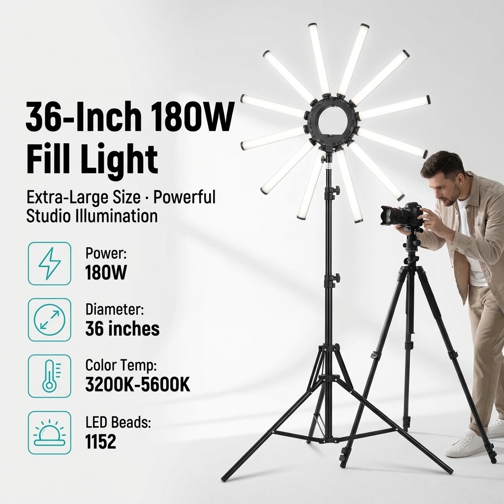 12 Arms Multi Tube Photography - Photography Led Lighting Kit incelemesi ve fiyatı