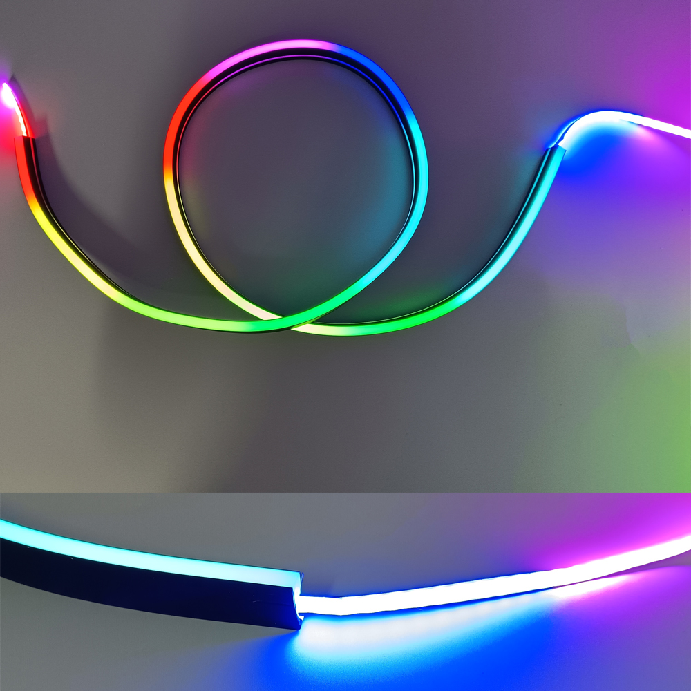 Black Silicone Tube LED Neon L - Diffusion Material Roll incelemesi ve fiyatı