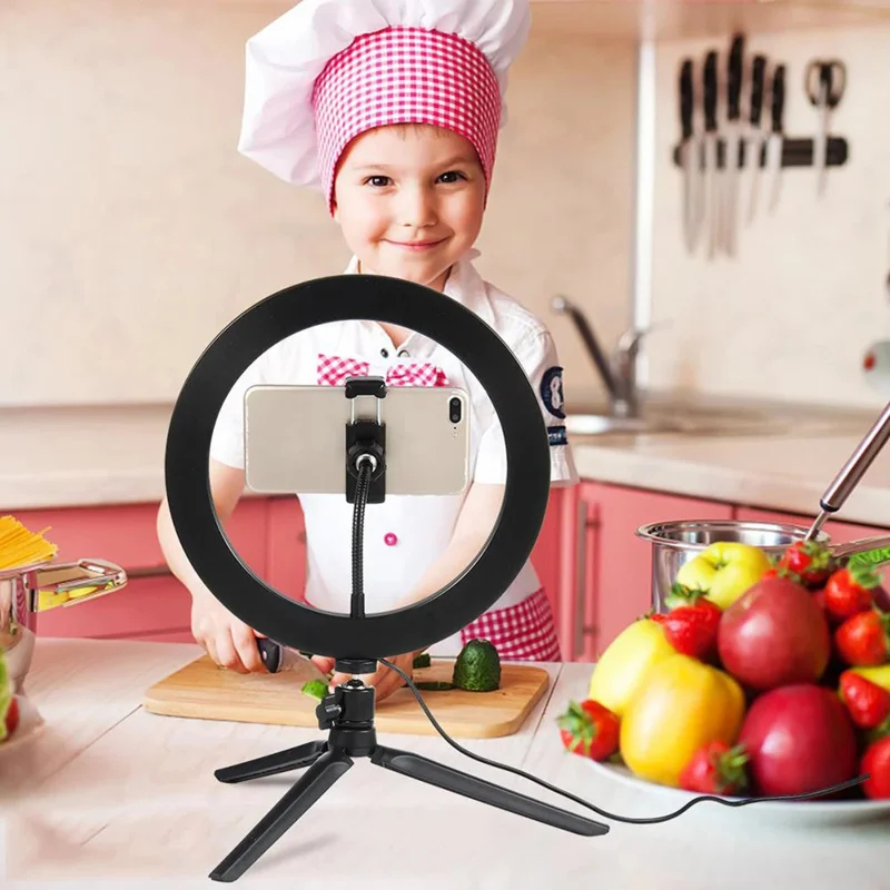 Dimmable26cm LED Ring Light Ki - Photography Lighting Effects incelemesi ve fiyatı