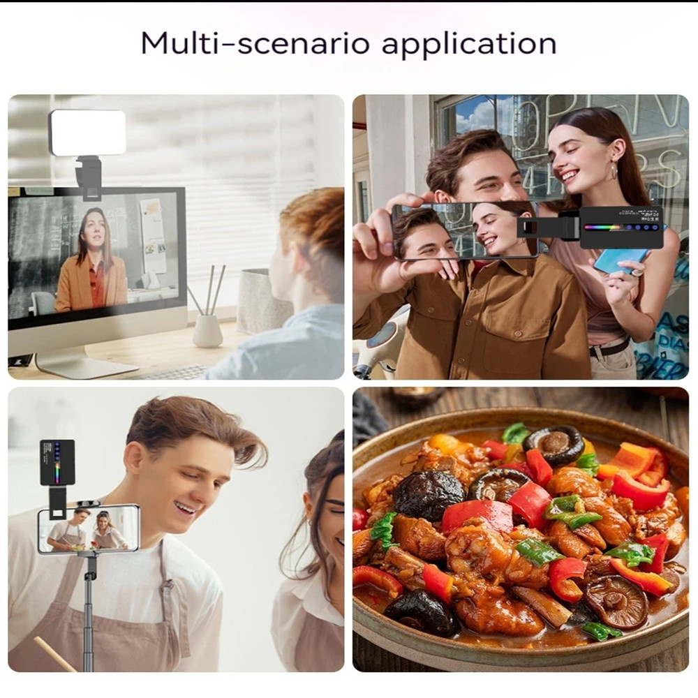 LED RGB Camera Light Full Colo - Video Light Panel Led incelemesi ve fiyatı