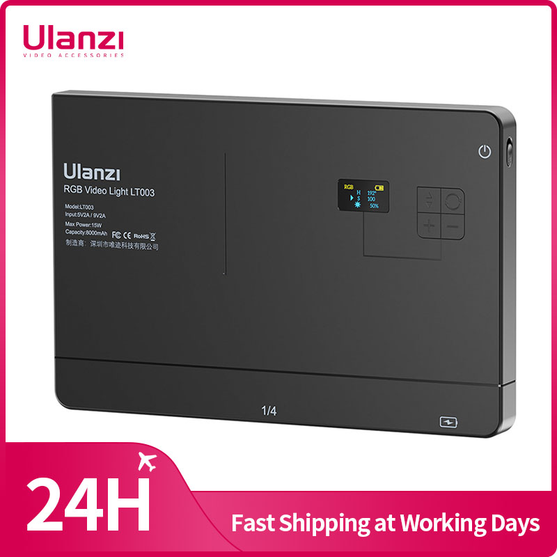 Ulanzi LT003 15W RGB Video Lig - Video Light Panel Led incelemesi ve fiyatı