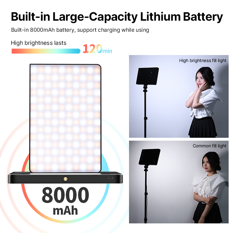 Ulanzi LT003 15W RGB Video Lig - Video Light Panel Led incelemesi ve fiyatı