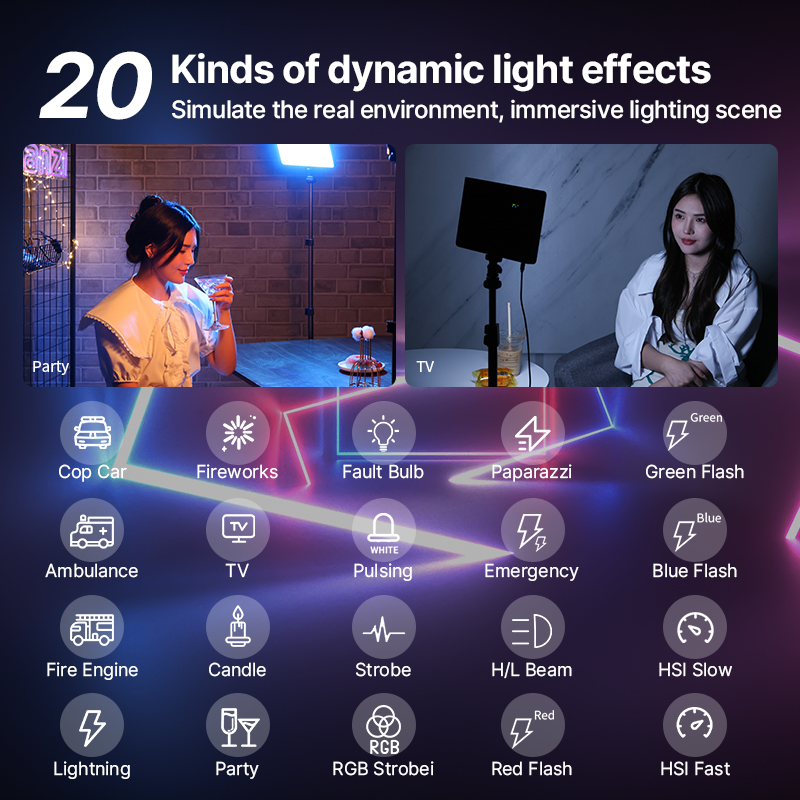 Ulanzi LT003 15W RGB Video Lig - Video Light Panel Led incelemesi ve fiyatı