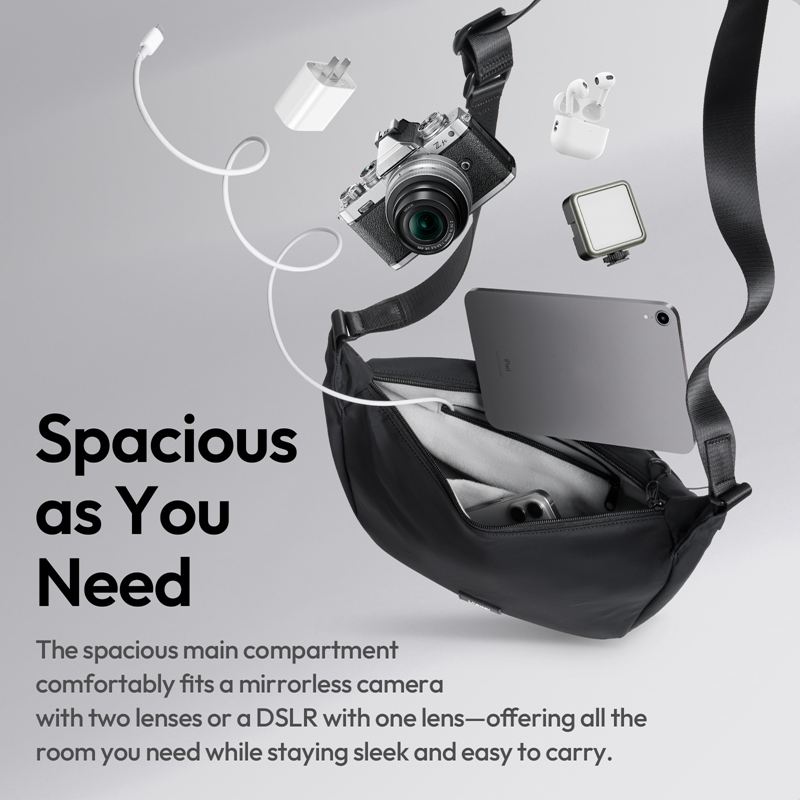 Ulanzi HMN1 Lunar Sling Bag Wh - Photography Lighting Gear incelemesi ve fiyatı