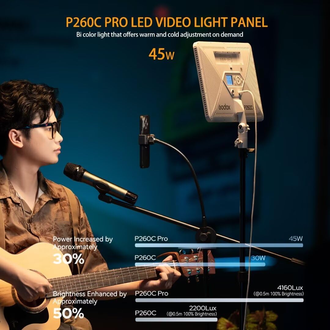 Godox P260C Pro LED Video Ligh - Video Light Panel Led incelemesi ve fiyatı