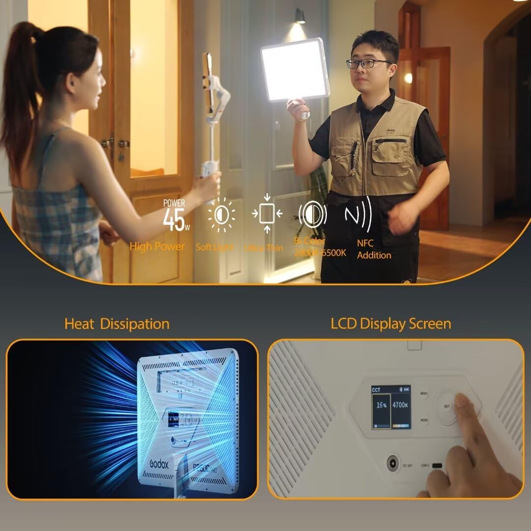 Godox P260C Pro LED Video Ligh - Video Light Panel Led incelemesi ve fiyatı
