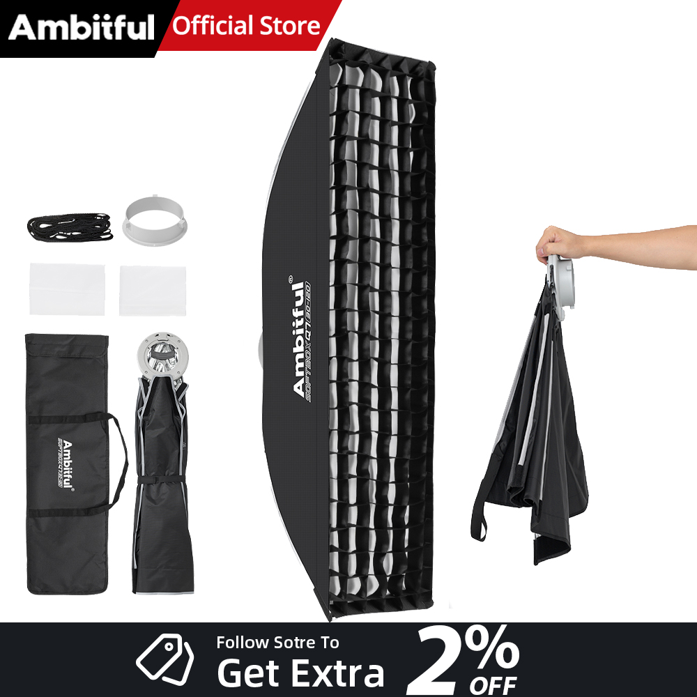 AMBITFUL Q7-II 30*120cm Bowens - Photography Lighting Case incelemesi ve fiyatı