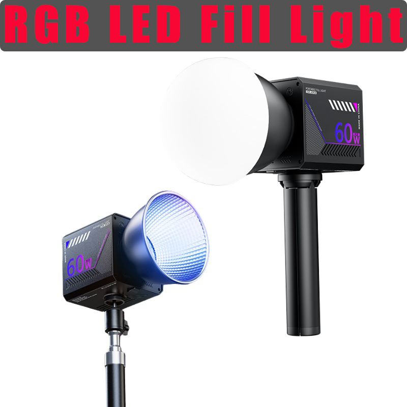 60W RGB Video Light Portable L - Photography Lighting Rgb incelemesi ve fiyatı
